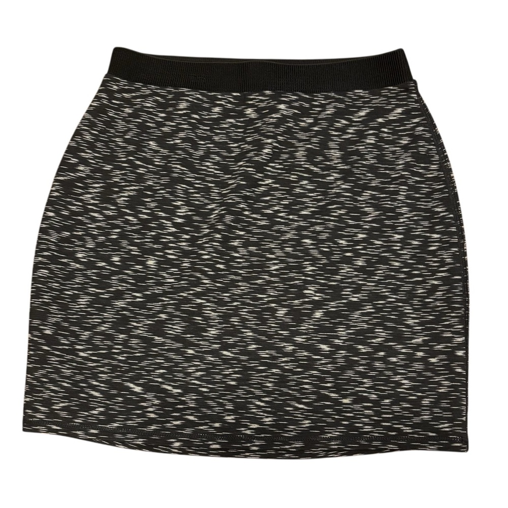 Silence + Noise Urban Outfitters Black and Gray Mini Pencil Skirt